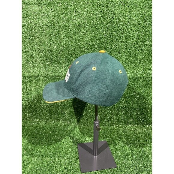 Vintage Sams Cap Mexico Spell Out Hawk Adjustable Wool Blend Bird Baseball Hat - Picture 3 of 7